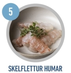 Skelflettur humar frá Norðanfiski