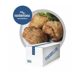 Heimalagaðar STÓRAR Fiskibollur frá Norðanfiski